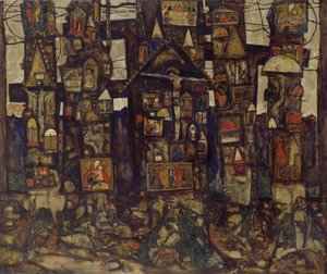 Bosgebed door Egon Schiele