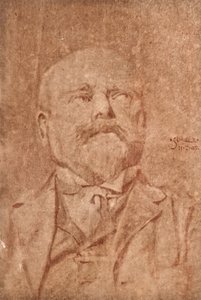 Portret van een man, 1907 door Egon Schiele