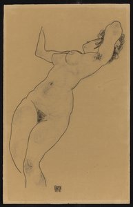 Liggend naakt, 1918