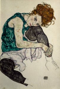 De vrouw van de kunstenaar, ca. 1917