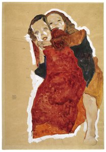 Twee meisjes, 1911