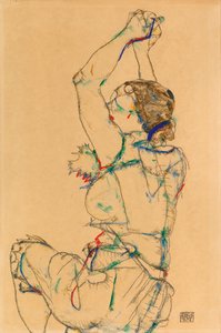 Vrouw met Opgeheven Armen, 1914