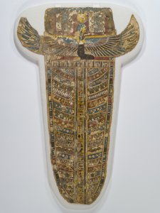 Beschilderde mummiebedekking (schort), 305-30 v.Chr. door Egyptian