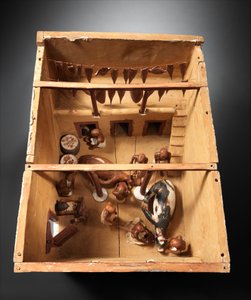 Model van een Slachthuis uit het graf van Meketre, ca. 1981-1975 v.Chr.