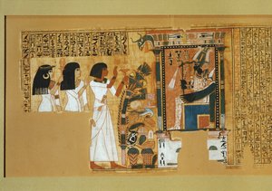 Dodenboek van de schrijver Nebqed, regering van ... door Egyptian 18th Dynasty