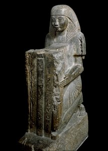 Egyptische antiquiteit: Ptahmose (of Ptahmes, Ptahmosis), opzichter van farao Amenhotep III (of Amenophis) 1390-1352 v.Chr. 18e dynastie