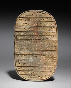 Wilde Stierenjacht Scarabee van Amenhotep III, c.1391-1353 v.Chr.