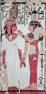 Graf van Nefertari door Egyptian 19th Dynasty