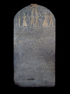 Overwinningsstèle van Merenptah door Egyptian 19th Dynasty