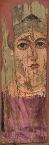 Portret van een Vrouw door Egyptian 2nd Century