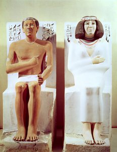 Rahotep en zijn Vrouw, Nofret, ca. 2620 v.Chr.