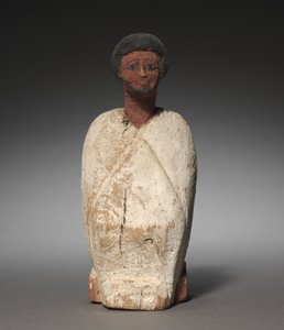 Model boot eigenaar, 2040-1648 BC (geschilderd hout) door Egyptian Egyptian