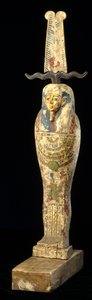 Metgezel Beeld, 332-30 v.Chr. door Egyptian Ptolemaic Period