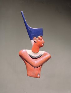 Inlegfiguur van een koning door Egyptian Ptolemaic Period