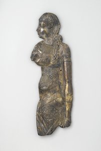Paneel met een vrouwelijke figuur, mogelijk 1e eeuw v.Chr. door Egyptian Ptolemaic Period
