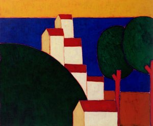 In de Provençaalse Alpen, 1999 door Eithne Contemporary Artist Donne