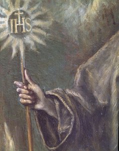 Detail van San Bernardino da Siena