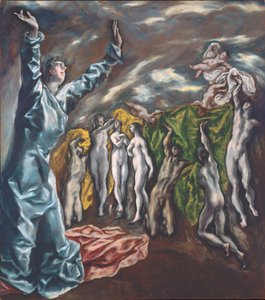 De Visie van Sint Jan, ca. 1609-14 door El Greco