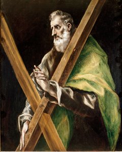 Apostolaat van de kathedraal van Toledo: Sint Andreas de Apostel door El Greco