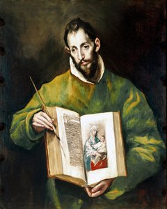 Apostolaat van de kathedraal van Toledo: De apostel Sint-Lucas evangelist