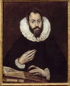 Portret van een man door El Greco