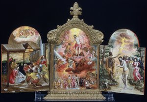 Draagbaar altaar door El Greco