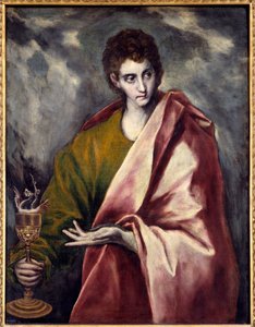Sint Jan de Evangelist door El Greco