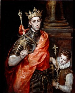 Saint Louis, koning van Frankrijk en een page