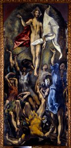 De opstanding van Christus door El Greco
