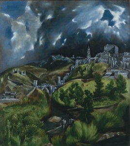 Uitzicht op Toledo, ca. 1597-99