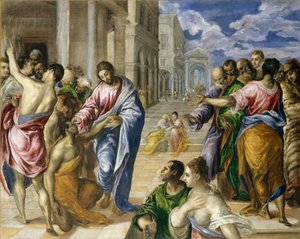 Christus Geneest de Blinde, c.1570