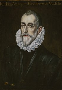 Portret van Rodrigo Vázquez de Arce door El Greco