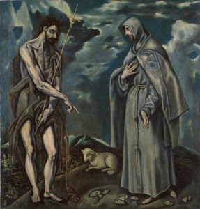 Sint Johannes de Doper en Sint Franciscus van Assisi