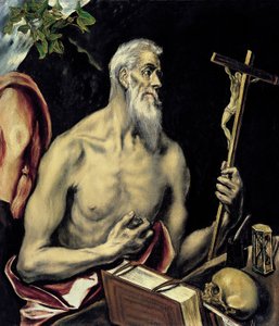 St. Jerome door El Greco