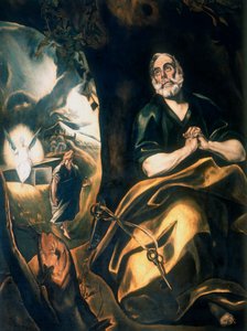 De tranen van Petrus door El Greco