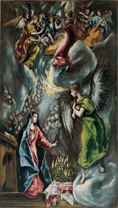 De annunciatie door El Greco