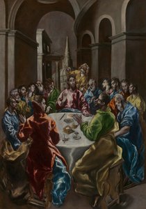 Het Feest in het Huis van Simon door El Greco
