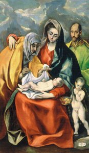De Heilige Familie door El Greco