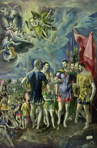 Het martelaarschap van St. Maurice, 1580-83 (detail)