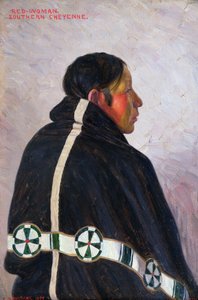 Rode vrouw