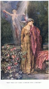 Maar wie kan een droom voor waarheid aannemen door Eleanor Fortescue Brickdale