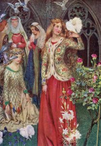 Guinevere door Eleanor Fortescue Brickdale