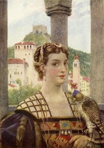 Kate de Koningin door Eleanor Fortescue Brickdale