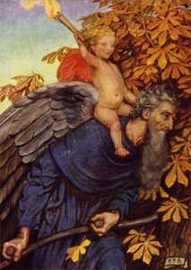 Liefde is niet de nar van de tijd door Eleanor Fortescue Brickdale