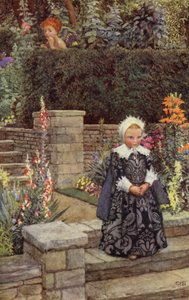 Maar dit is zij wiens kuisere wetten De losbandige liefde zal vrezen, En onder haar comm... door Eleanor Fortescue Brickdale