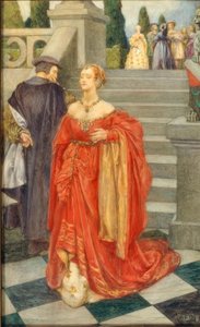 Maar wanneer het hart een klap krijgt, zal de pijn dan zo snel voorbijgaan door Eleanor Fortescue Brickdale