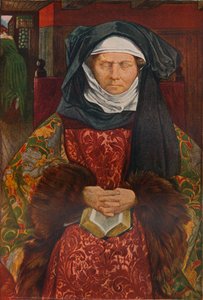 De chaperonne, ca. 1900 door Eleanor Fortescue Brickdale