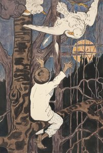 Illustratie bij Het verhaal van Synko-Philipko, 1890s door Elena Dmitryevna Polenova