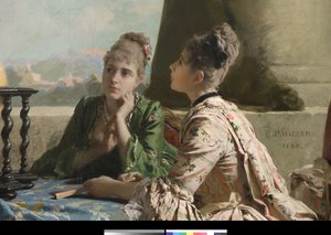 De Geografieles, 1880 door Eleuterio Pagliano