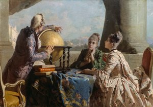 De aardrijkskundeles door Eleuterio Pagliano